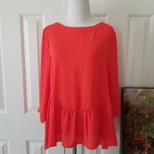 Zoa Boho Peasant Top S